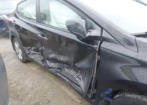 2012 Hyundai Elantra Gls (Ulsan Plant) from USA, damaged, VIN KMHDH4AE7CU442987